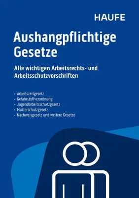 Produktbild von Aushangpflichtige Gesetze