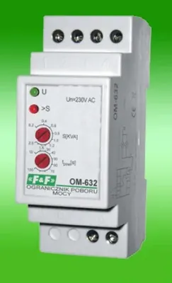 Immagine prodotto di F&F | Interruttore Automatico OM-632 - 230V - 16A - Spegnimento Automatico - Indicatore LED