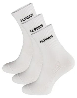 Produktbild von Alpinus - "Alpamayo" Socken für Herren/Damen Uni (3er-Pack) PP9688 (34 EU - 38 EU) (Weiß)