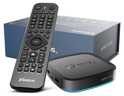 Produktbild von Xsarius Avant 4+ Ultra Android 14 High-End 8K 64GB UHD AI Mediastreamer