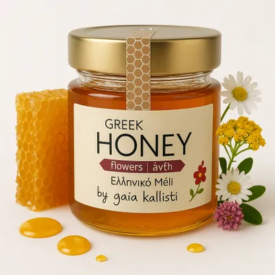 Produktbild von Gaia Kallisti Griechischer Frühlingsblütenhonig, 260g