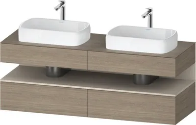 Produktbild von Duravit QA4779083350010 QAT KWTU WH Ek. 1600x550x600 Ei Tra
