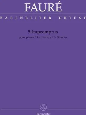 Produktbild von 5 Impromptus für Klavier