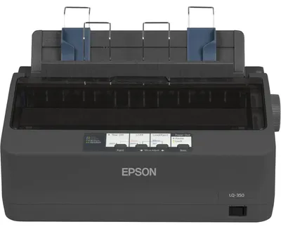 Obrázek produktu pro Epson LQ-350 Dot Matrix Printer, 347 počet znaků za sekundu, 360 x 180 DPI, 260 počet znaků za sekundu, 86 počet znaků za sekundu, 10 počet znaků na palec, 4 kopie