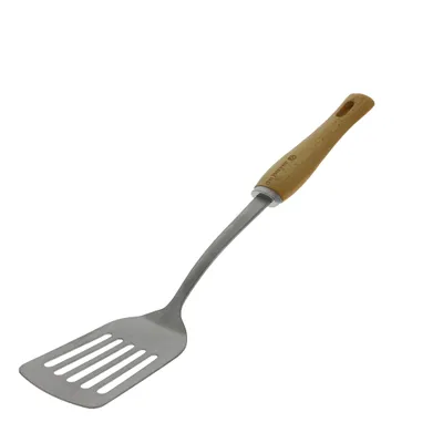 Image de de Buyer 'Pelle à pâtisserie perforée inox & bois - B Bois