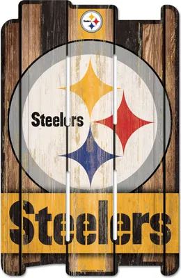 Obrázek produktu pro Wincraft PLANK Holzschild Wood Sign - Pittsburgh Steelers
