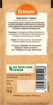 Produktbild von Spekulatius Gewürz