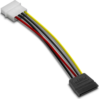 Obrázek produktu pro SpeedLink SPEEDLINK SL-170501-BK SATA kabel 0,15 m Molex (4-pin) SATA 15-pin Vícebarevný