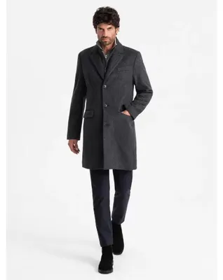 Imagen del producto de Manta de hombre, color gris, talla M