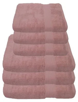 Produktbild von Julie Julsen Handtuch Set Pastell Rosa,Set:6 tlg. 3 Badetücher 3 Handtücher