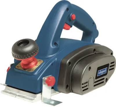Obrázek produktu pro SCHEPPACH EP1100 (Elektrický ruční hoblík 1100W, hloubka řezu až 3 mm, hloubka záběru 18 mm, 16000 ot/min, 3,8 kg) Včetně paralelního pravítka, sáčku na prach a klíče