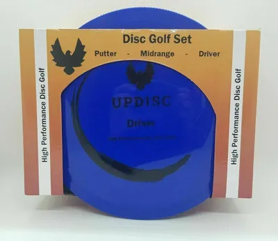 Zdjęcie produktu dla Zestaw do disc golfa Updisc – PUTTER, MIDRANGE, DRIVER – seria High Performance