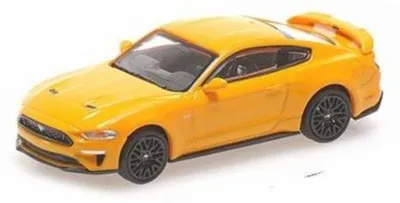 Produktbild von Minichamps 1:87 FORD MUSTANG - 2018 - ORANGE METALLIC