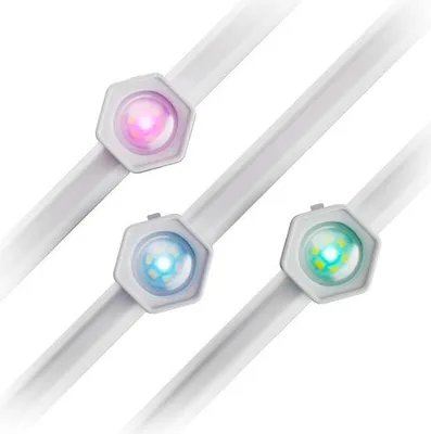 Obrázok produktu pre Nanoleaf N7401K02-15POL, Inteligentný svetelný pásik, Wi-Fi/Bluetooth, Biela, Multi, Univerzálne, Android, iOS
