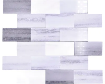 Produktbild von Vinyl Mosaik Selbstklebend SAM 5SW59 grau 28,8x29,4 cm