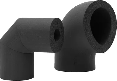Produktbild von 90° Bogen aus AF/Armaflex, Rohrdurchmesser:15mm, Dämmdicke:AF1