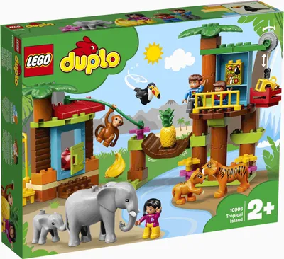 Produktbild von LEGO® Duplo 10906 Baumhaus im Dschungel Bausatz