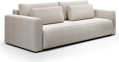 Produktbild von Erbezzo - Schlafsofa 2-Sitzer, 240x105 cm Weiß, mit Stauraum