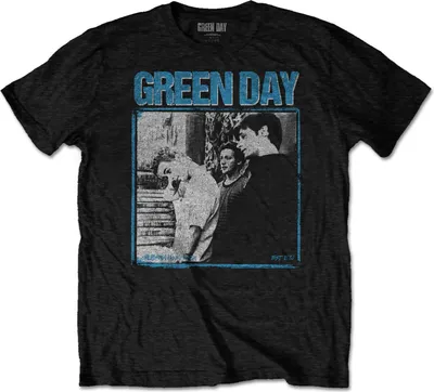 Immagine prodotto di Green Day - Maglietta "Photo Block" per uomo/donna Unisex RO2136 (L) (Nero)