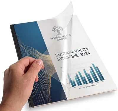 Immagine prodotto di ACROPAQ - Set di 5 guide di fissaggio - Per rilegare fino a 30 fogli senza rilegatrice
