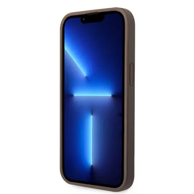 Zdjęcie produktu dla Guess, Schutzhülle 4G Big Apple iPhone 14, Braun