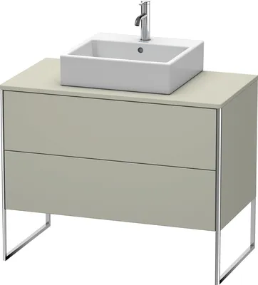 Produktbild von Waschtischunterbau XSQUARE 778x1000x548mm taupe seidenmatt 778 x 1000 x 548 mm taupe seidenmatt