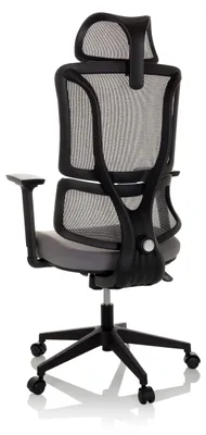 Obrázek produktu pro Kancelářská židle MyBuero Home Office Kancelářská židle ERGOMY s područkami (výškově nastavitelná) látková / síťovaná otočná židle