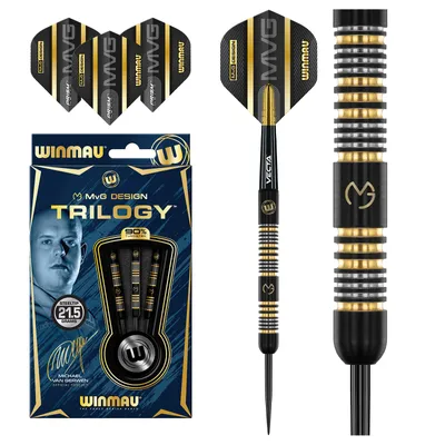 Produktbild von Winmau Michael van Gerwen Trilogy 90% - Steeldarts