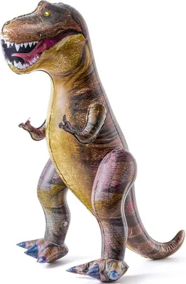 Produktbild von Aufblasbarer Dinosaurier T-Rex 76,2 cm braun - Party Deko & Geschenk
