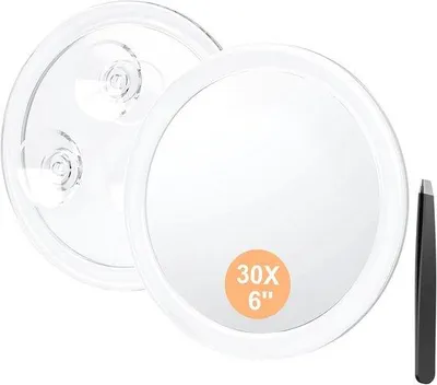 Produktbild von Famanu Vergrößerungsspiegel 30x - mit Saugnäpfen