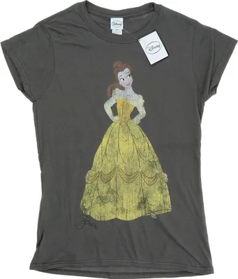 Produktbild von Disney Princess - T-Shirt für Damen BI36767 (XL) (Holzkohle)