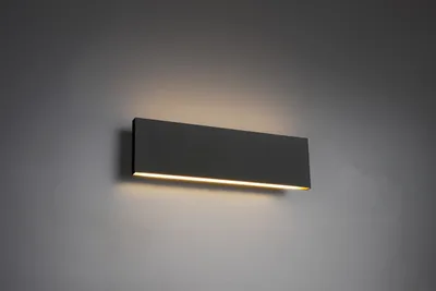 Produktbild von TRIO LED-Wandl. CONCHA 2x6W 3000K 2x600lm Anthr.