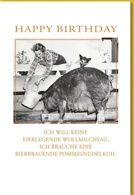 Produktbild von Geburtstag - Glückwunschkarte im Format 11,5 x 17 cm mit Umschlag