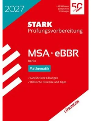 Immagine prodotto di STARK Lösungen zu Mathematik - MSA/eBBR 2027 Berlin - Prüfungsvorbereitung