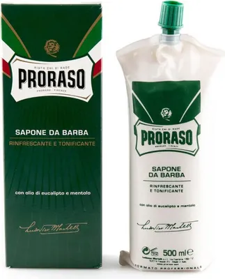Produktbild von Proraso Profesional Crema De Afeitado Eucalipto-Mentol 500ml