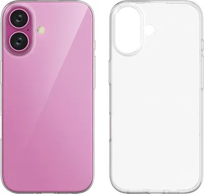 Produktbild von König Design Hülle kompatibel mit Apple iPhone 17 Kunststoff Soft Handyhülle - Handy Case Transparent