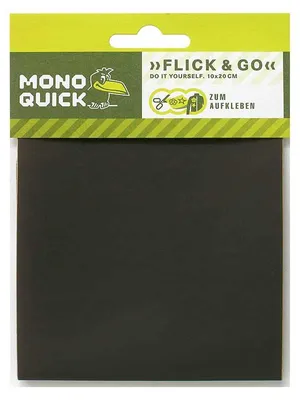 Produktbild von Klebeflicken, Braun - Aufnäher, Bügelbild, Aufbügler, Applikationen, Patches, Flicken, Größe: 10,0 x 20,0 cm