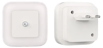 Image de B.K. Licht lot de 2 veilleuses LED avec détecteur de mouvement pour chambre d’enfant cuisine toilette entrée escalier couloir blanc froid