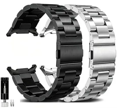 Zdjęcie produktu dla Pasek do smartwatcha galaxy watch 7 6 5 4 metalowy stalowy 40 47 mm