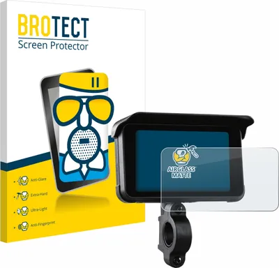 Produktbild von BROTECT Entspiegelungs Schutzglas für Midland Bike-Play-Guardian Schutzfolie Panzer Folie Glas Display Schutz matt