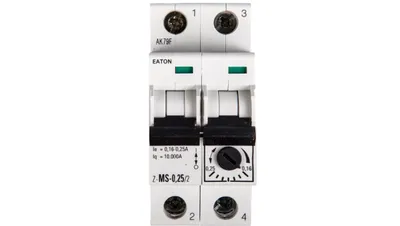 Produktbild von Motorschutzschalter 2P 0,06kW 0,16-0,25A Z-MS-0,25/2 248390