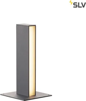 Produktbild von SLV 232155 H-POL Wege- und Standleuchte einflammig LED 3000K anthrazit L B H 16,5 16,5 36 cm