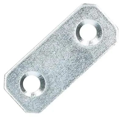 Produktbild von KOTARBAU Lochplatten Flachverbinder Holzverbinder 40 x 16 mm Silber Verzinkt