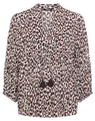 Produktbild von Olsen GmbH ( 10) Blouse Woven Long Sleeves Dark Brown Dark Brown 42