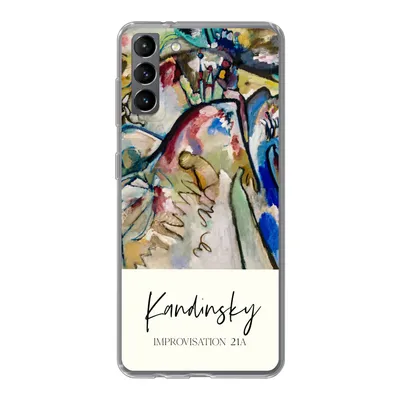 Produktbild von MuchoWow® Handyhülle Schutzhülle Hülle für Samsung Galaxy S21 Plus Improvisation 21A - Kandinsky - Alte Meister Silikon Softcase Handy Hülle - Handy-Tasche