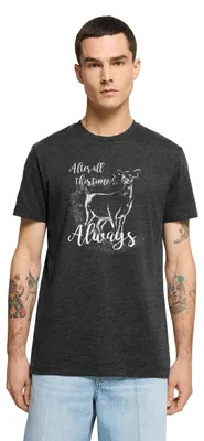 Produktbild von Spreadshirt Harry Potter After All This Time Always Männer Premium T-Shirt, S, Anthrazit meliert