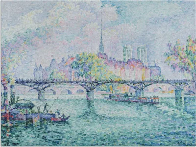 Produktbild von ARTland Wandbild Alu für Innen & Outdoor Paris, Blick zur Ile de la Cité. 1913 Größe: 60x45 cm
