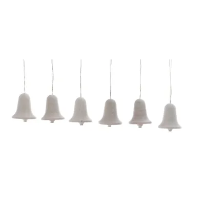 Produktbild von Strauchbehang Holzglocken natur Höhe ca 4 cm NEU