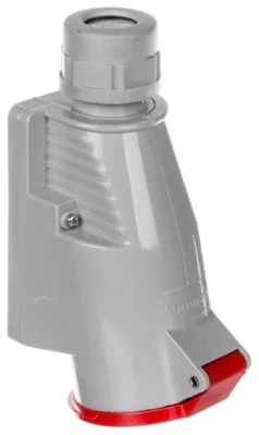 Produktbild von Feste Isoliersteckdose 5P 32A 250/400V rot IP44 2642-126