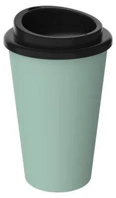 Obrázok produktu pre Termohrnček na kávu z ekologického plastu - hrnček na kávu 350 ml bez BPA a 100 % recyklovateľný a vyrobený v Nemecku - mätový